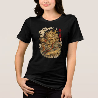 Nudel-Tengu – Japanisches Mythologie-Monster aus R Tri-Blend Shirt