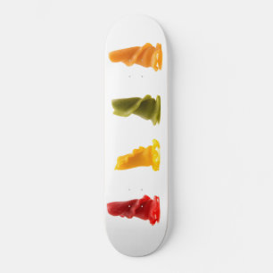 Nudeln in gemischter Form Skateboard