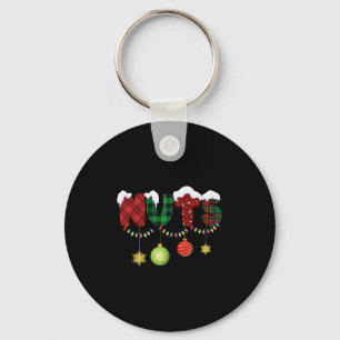 Nudeln, Kastanien, Weihnachtspaare Schlüsselanhänger