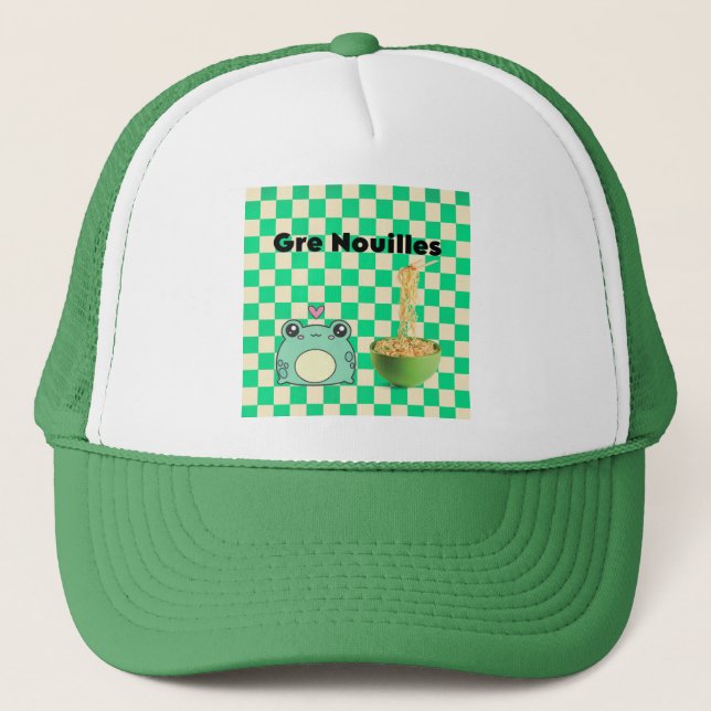 Nudeln Truckerkappe (Vorderseite)