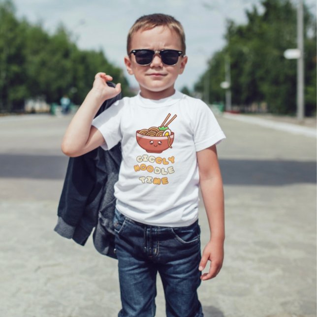 Nudelzeit | Niedlicher Noodle-T - Shirt (Von Creator hochgeladen)