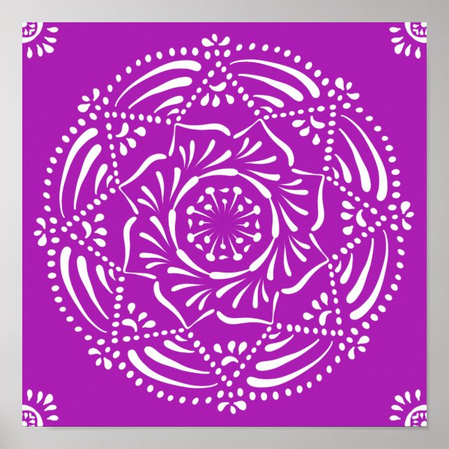 NudiBrana Mandala Poster (Vorne)