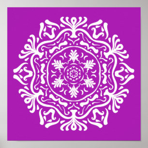 NudiBrana Mandala Poster