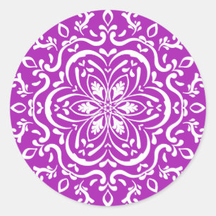 NudiBrana Mandala Runder Aufkleber