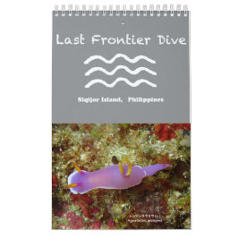 Nudibranchs à Siquijor : Calendrier Bureau