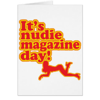 Nudie Zeitschrift-Tag!