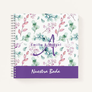 NUESTRA BODA Planificación o libro de visitas Notizbuch