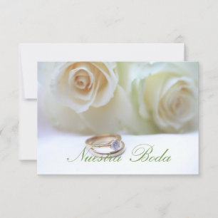 Nuestra Boda - Spanische Hochzeit Einladung