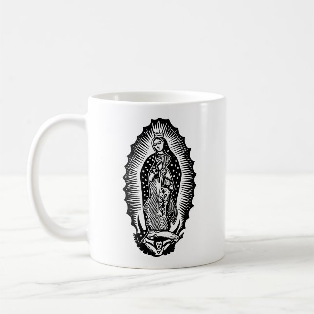 Nuestra Señora de Guadalupe Kaffeetasse (Links)