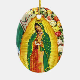 Nuestra Señora de Guadalupe Keramikornament