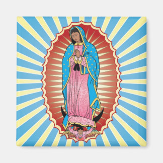 Nuestra Señora de Guadalupe Magnet (Quadrat)