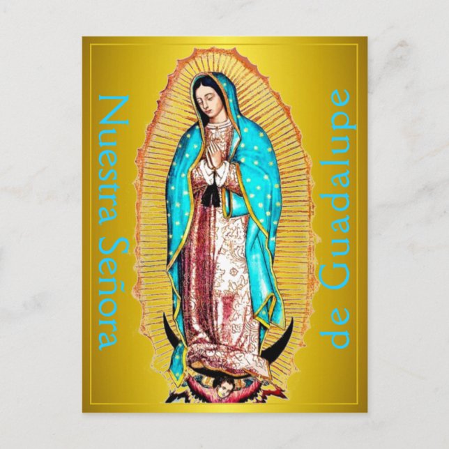 Nuestra Señora de Guadalupe Postkarte (Vorderseite)