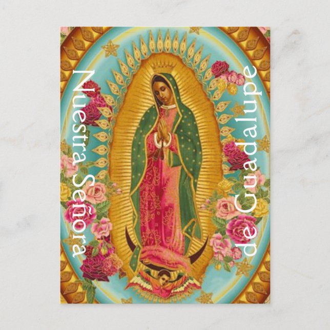 Nuestra Señora de Guadalupe Postkarte (Vorderseite)