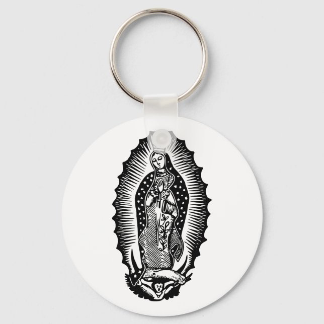 Nuestra Señora de Guadalupe Schlüsselanhänger (Vorderseite)