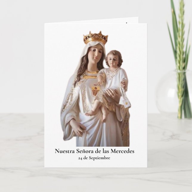 Nuestra Señora de las Mercedes Card Karte (Vorderseite)