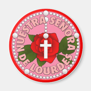 Nuestra Señora De Lourdes Magnet