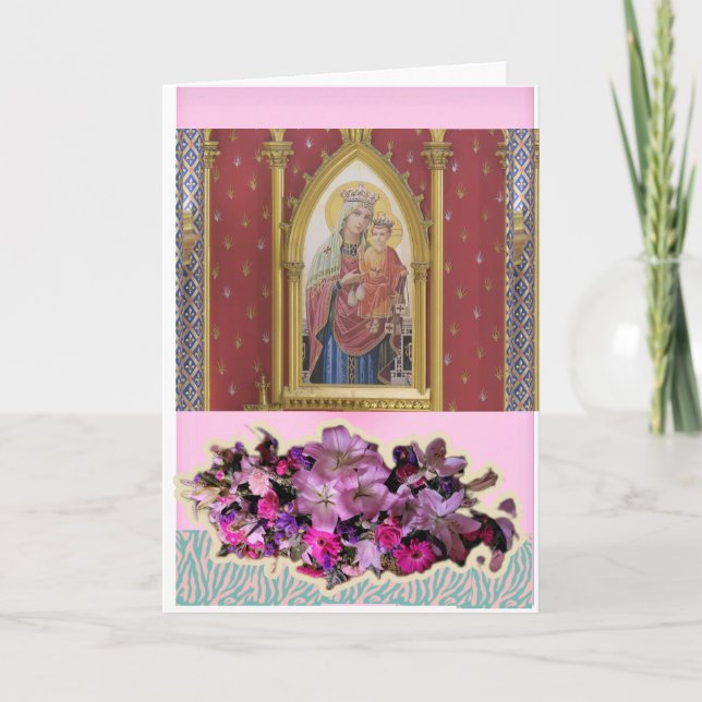 Nuestra Señora del Buen Remedio Card Karte (Vorderseite)