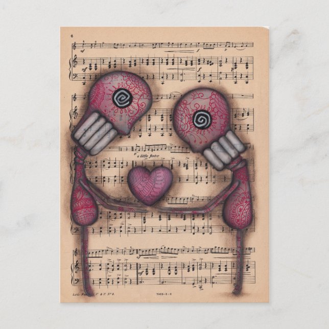 Nuestro Amor Eterno Postkarte (Vorderseite)