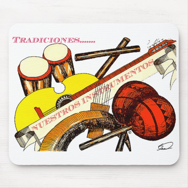 Nuestros Instrumentos Mousepad (Vorne)