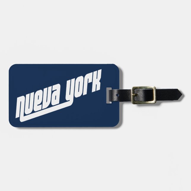 Nueva York New York City Umbau Gepäcks Gepäckanhänger (Vorderseite horizontal)