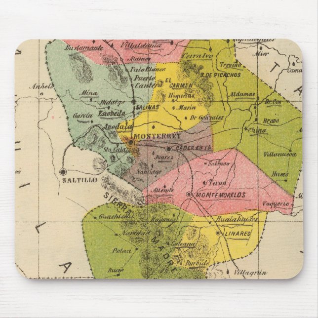 Nuevo Leon, Mexiko Mousepad (Vorne)