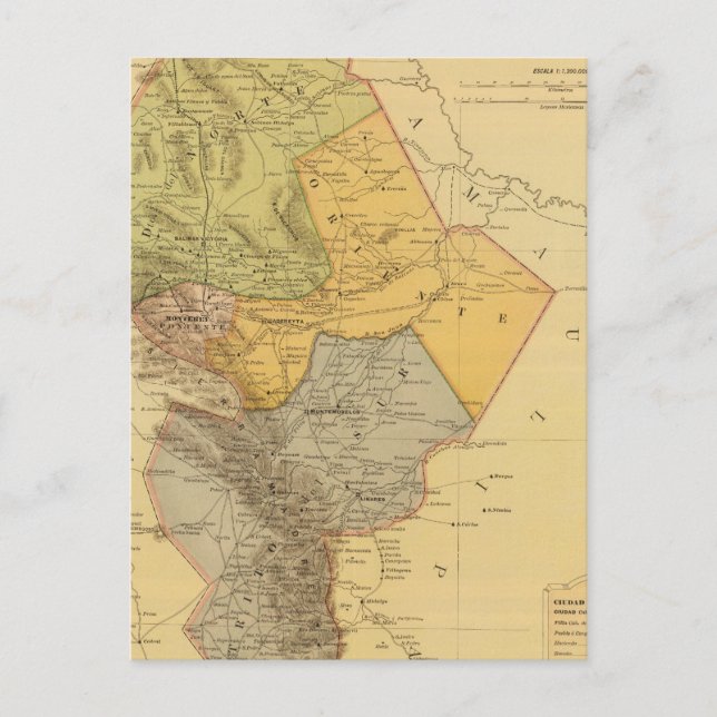 Nuevo Leon Postkarte (Vorderseite)