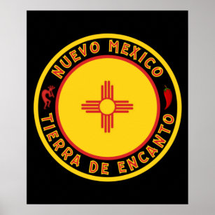 Nuevo Mexico Tierra de Encanto Poster