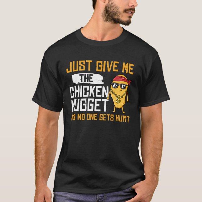 Nug Life  Chicken Tender Nugget T-Shirt (Vorderseite)