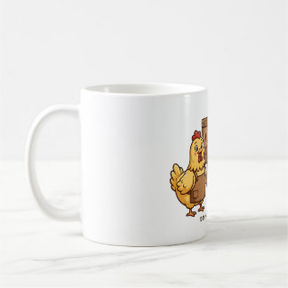 Nugget-Fabrik Lustiger Hühnerhalter Kaffeetasse