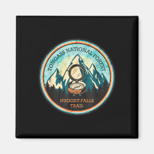 Nugget Falls Wanderweg in Alaska Magnet