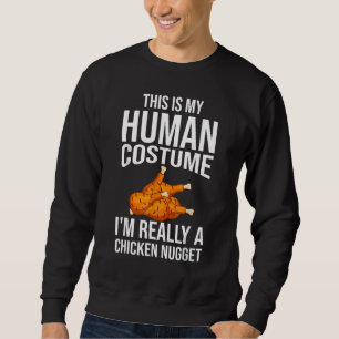 Nugget-Kostüm für Kinder Fashion Nugget Foo Sweatshirt