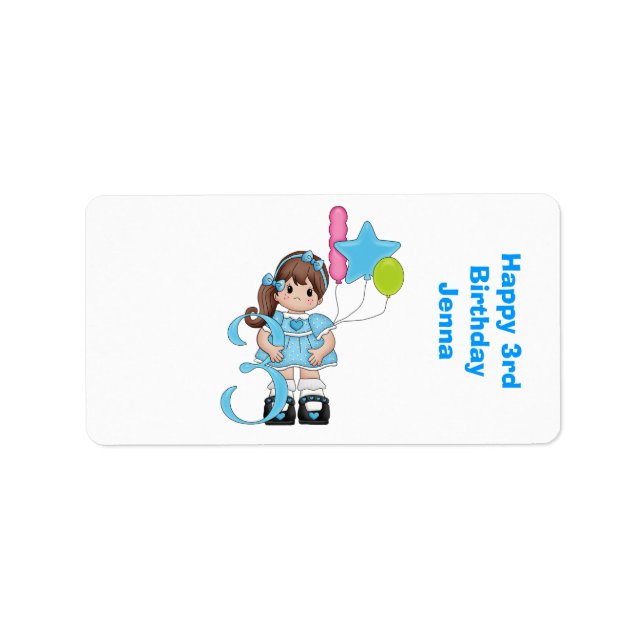 Nugget Miniature Candy Wrapper Adressaufkleber (Vorne)