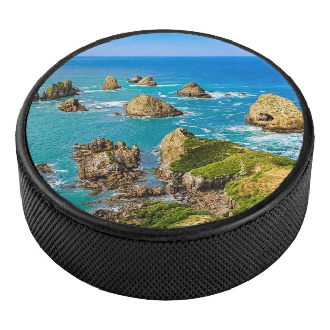 Nugget Point Inseln, Neuseeland Eishockey Puck (3/4)