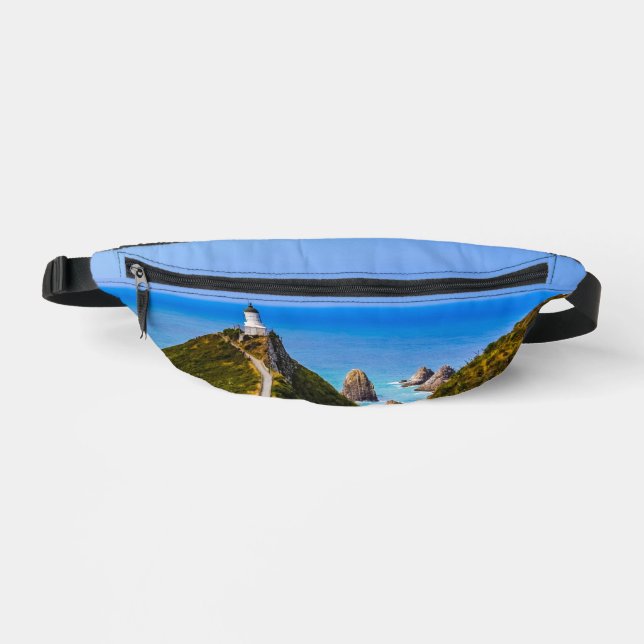 Nugget Point Leuchtturm, Neuseeland Bauchtasche (Vorderseite)