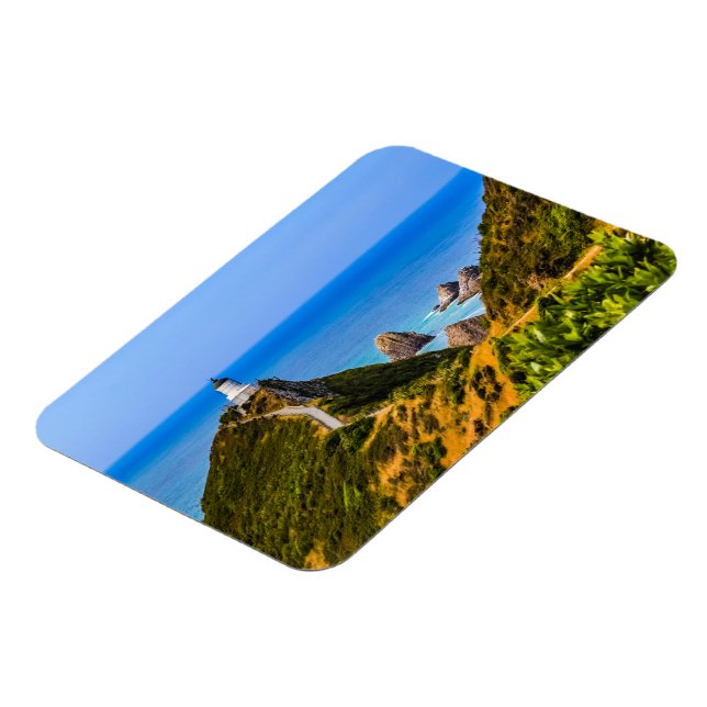 Nugget Point Leuchtturm, Neuseeland Magnet (Linke Seite)