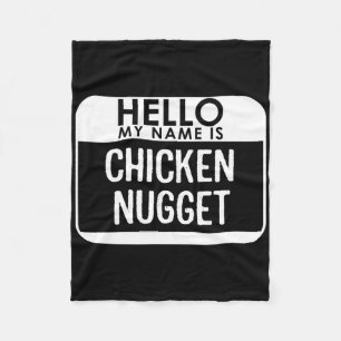 Nugget Tracht Spaß Leichte Last Minute Halse Fleecedecke