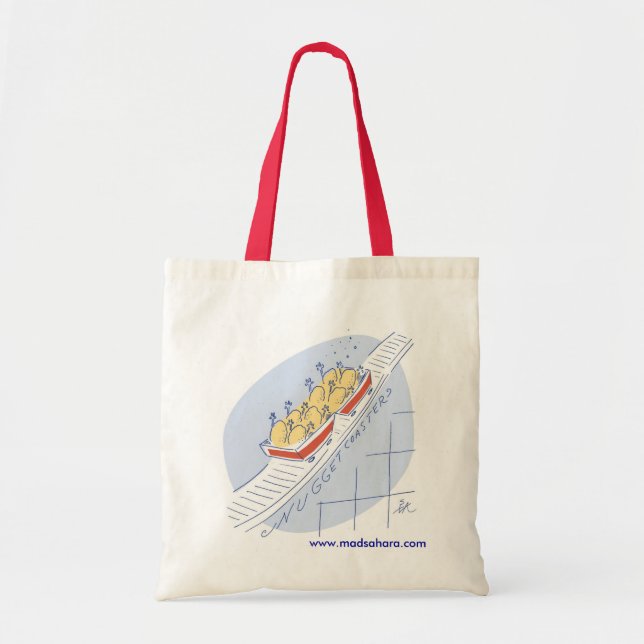 Nugget-Untersetzer-Taschen-Tasche Tragetasche (Vorne)