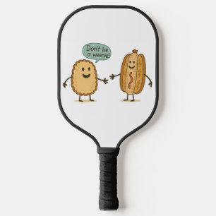 Nugget & Würstchen Pickleball Schläger