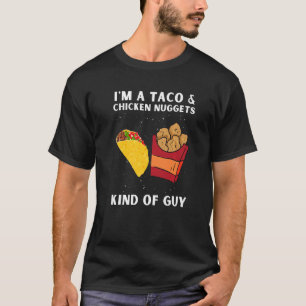 Nuggets aus Hühnchen und Nuggets aus gebratenem Hü T-Shirt