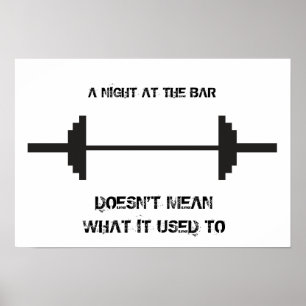 Nuit au Bar Motivational Poster