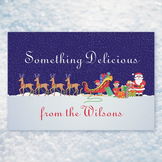 Nuit avant Noël Étiquette (Créateur téléchargé)