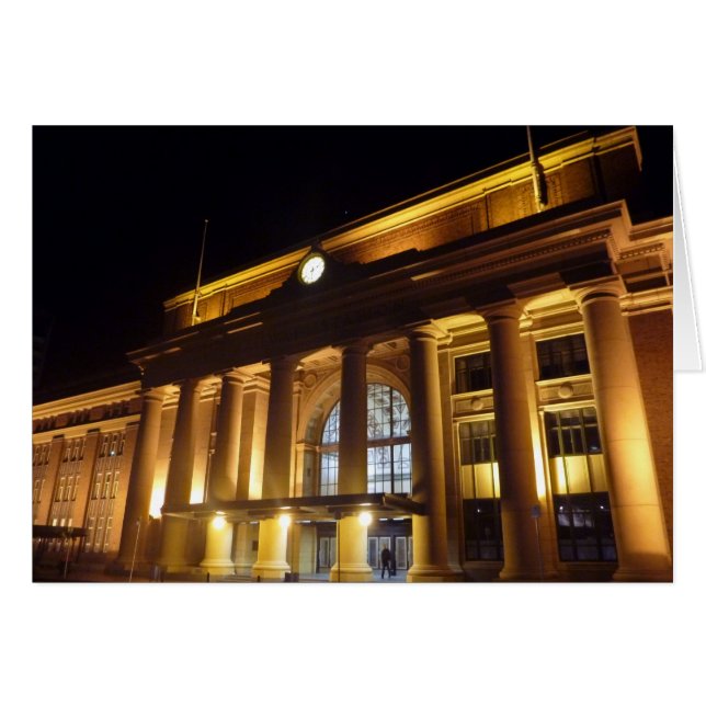 nuit de la gare de wellington (Devant horizontal)