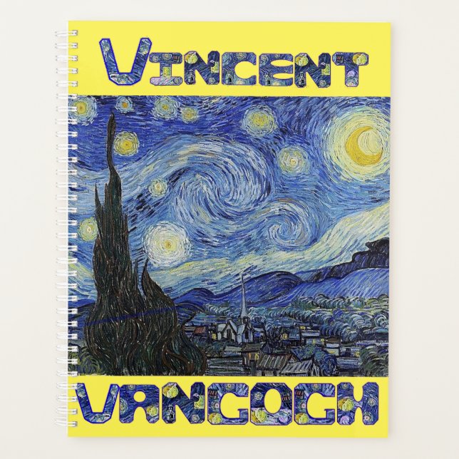 Nuit d'étoile Vincent Van Gogh (Devant)