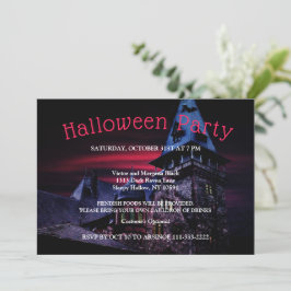 Nuit d'horreur Halloween Fête Invitation