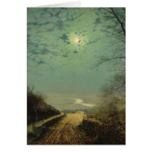 Nuit éclairée par la lune