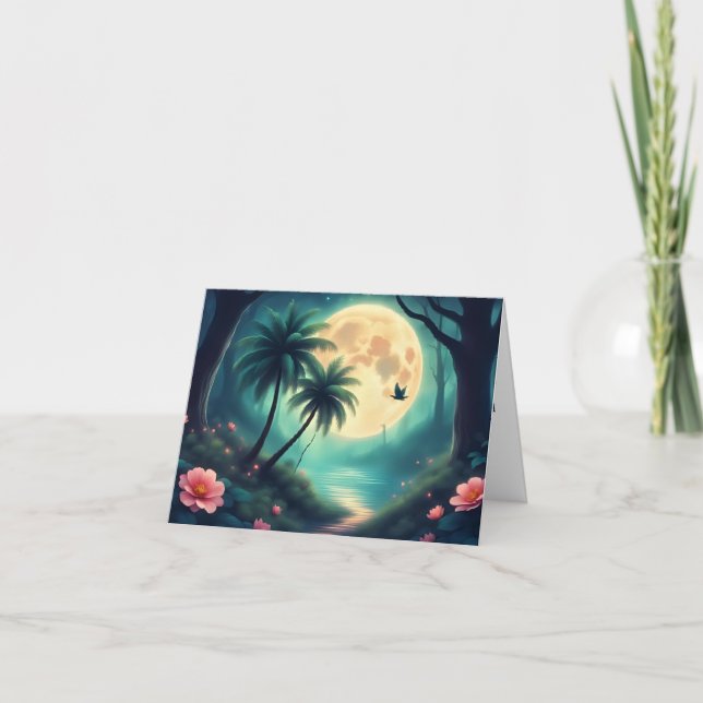 Nuit éffrayante sur les eaux tropicales - Carte Ha (Devant)