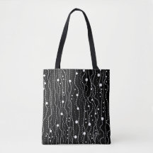 NUIT ÉTOILÉE DE SAC FOURRE-TOUT À B&W