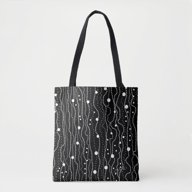 NUIT ÉTOILÉE DE SAC FOURRE-TOUT À B&W (Devant)