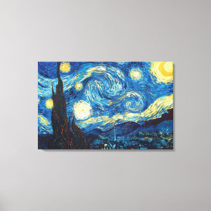 Nuit étoilée étoilée par art de toile de Vince