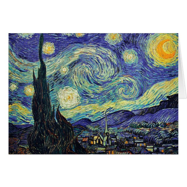 Nuit étoilée par van Gogh (Devant horizontal)